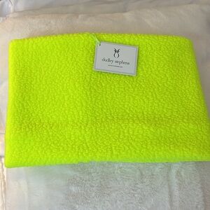 Dudley Stephens sachem- neck warmer - neon yellow